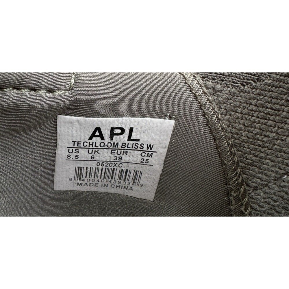 Athletic Propulsion Labs APL TechLoom Bliss Olive Green Cream Shoes /Womens 8.5 - Picture 9 of 13